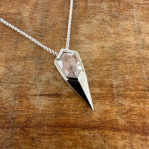 Rose Cut Diamond Pendant