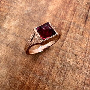 Rubellite Tourmaline Ring