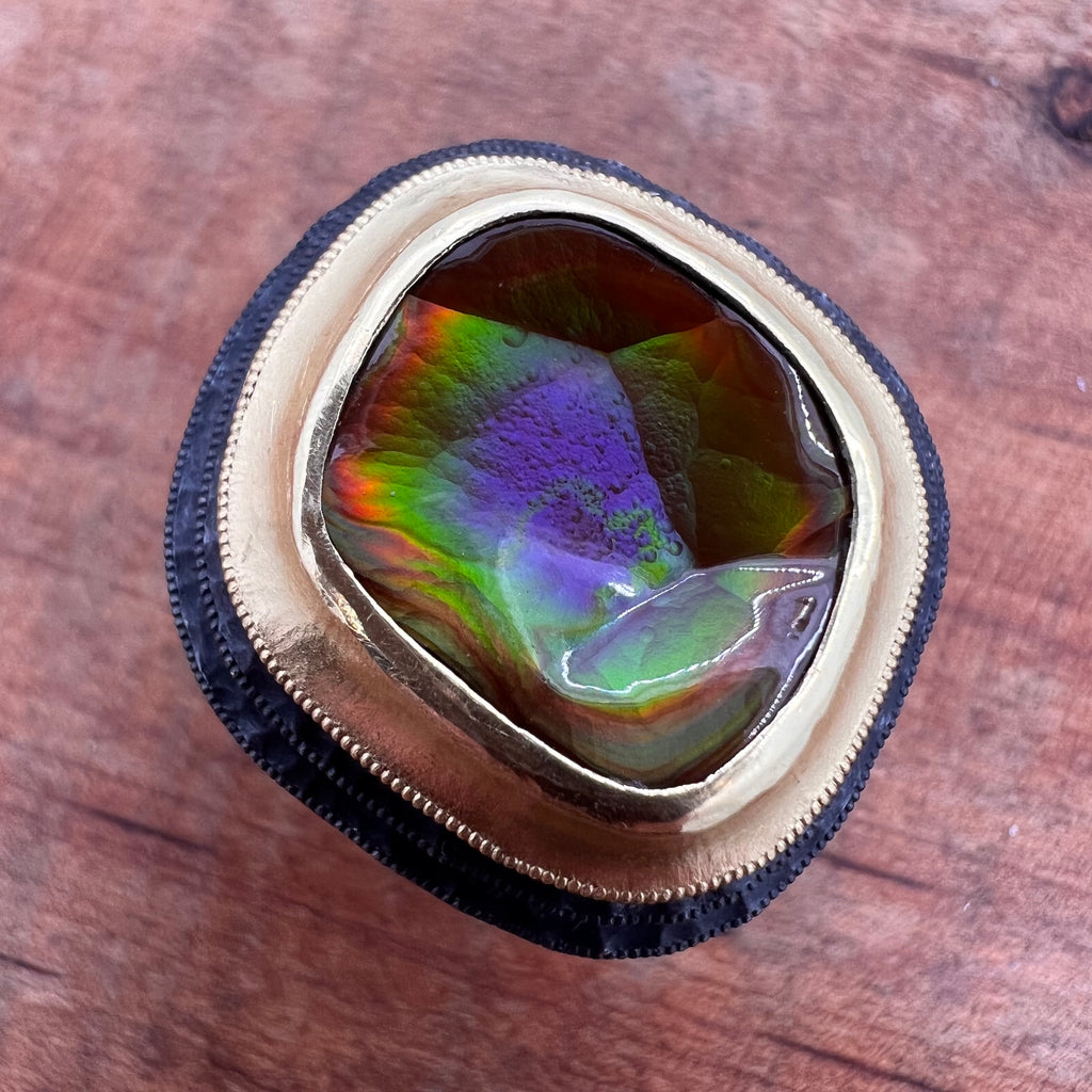 Statement Fire Agate Ring